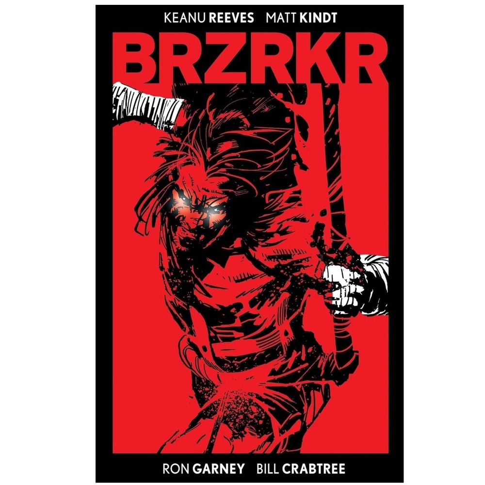 New! Brzrkr Deluxe Edition Keanu Reeves‎ Hardcover Graphic Novel Matt Kindt